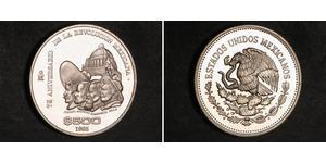 500 Peso Mexique Argent 