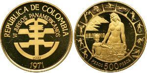 500 Peso 哥伦比亚 金 