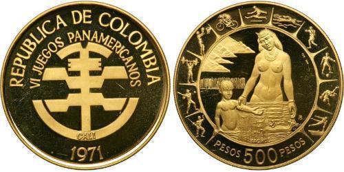 500 Peso 哥伦比亚 金 