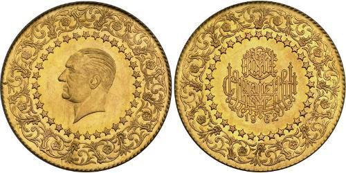 500 Piastre Turkey (1923 - ) Gold Mustafa Kemal Atatürk (1881-1938)