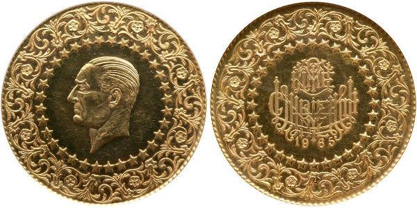 500 Piastre Turkey (1923 - ) Gold Mustafa Kemal Atatürk (1881-1938)