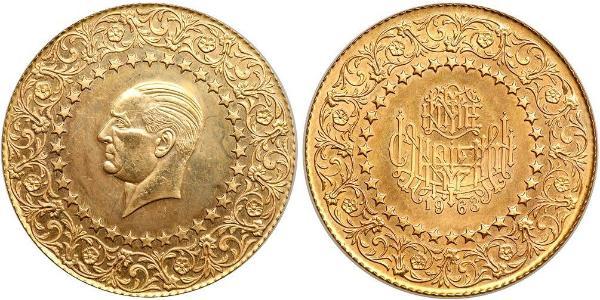 500 Piastre Turkey (1923 - ) Gold Mustafa Kemal Atatürk (1881-1938)