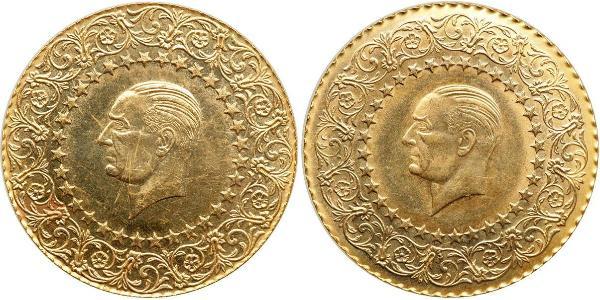 500 Piastre Turkey (1923 - ) Gold Mustafa Kemal Atatürk (1881-1938)