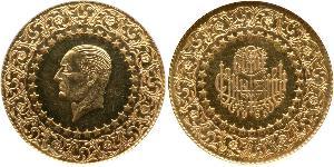 500 Piastre Türkei (1923 - ) Gold Mustafa Kemal Atatürk (1881-1938)