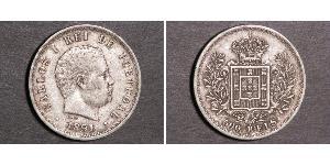 500 Reis Royaume de Portugal (1139-1910) Argent Charles I de Portugal (1863-1908)