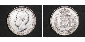 500 Reis Royaume de Portugal (1139-1910) Argent 