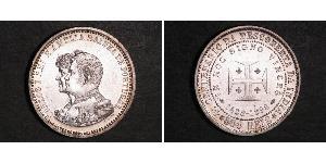 500 Reis Royaume de Portugal (1139-1910) Argent Charles I de Portugal (1863-1908)