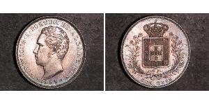 500 Reis Reino de Portugal (1139-1910) Plata 