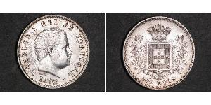 500 Reis Reino de Portugal (1139-1910) Plata Carlos I de Portugal (1863-1908)