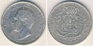 500 Reis Reino de Portugal (1139-1910) Plata 