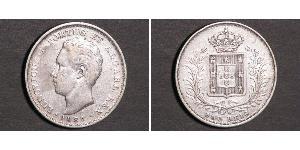 500 Reis Kingdom of Portugal (1139-1910) Silber 