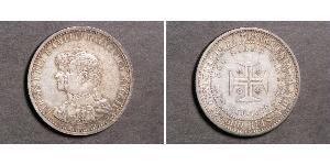 500 Reis Kingdom of Portugal (1139-1910) Silver Carlos I of Portugal (1863-1908)
