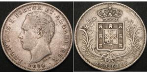 500 Reis 葡萄牙王國 (1139 - 1910) 銀 