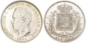 500 Reis 葡萄牙王國 (1139 - 1910) 銀 