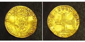 500 Reis / 1 Cruzado  Portugal / Reino de Portugal (1139-1910) Oro Sebastian of Portugal (1554-1578)