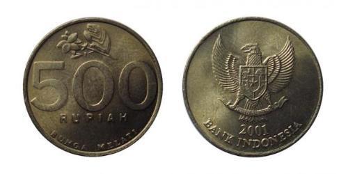 500 Rupiah Indonesien  