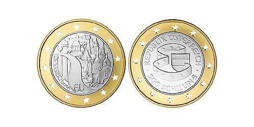 500 Shilling Republic of Austria (1955 - ) Gold/Silver 