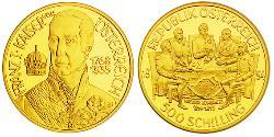 500 Shilling Republic of Austria (1955 - ) Or 