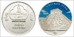 500 Tugrik Mongolei Silber 