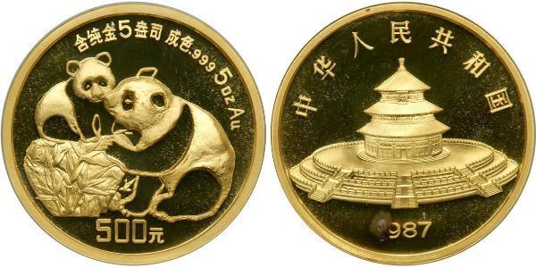 500 Yuan China Gold 