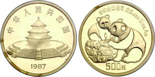 500 Yuan China Gold 