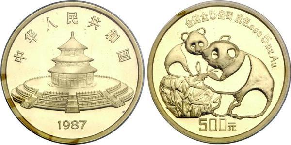 500 Yuan China Gold 