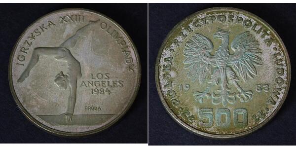 500 Zloty Pologne Argent 