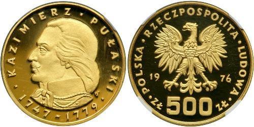 500 Zloty République populaire de Pologne (1952-1990) Or 
