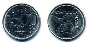 500 Крузейро Бразилія Нікель/Залізо 