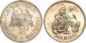 500 Ліра Сан-Маріно Срібло 