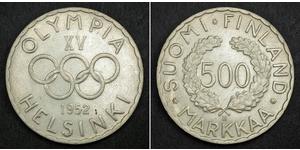 500 Марка Фінляндія (1917 - ) Срібло 