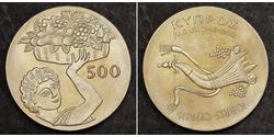 500 Міль Кіпр Нікель/Мідь 