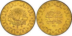 500 Піастр Османська імперія (1299-1923) Золото Абдул-Гамід II (1842 - 1918)