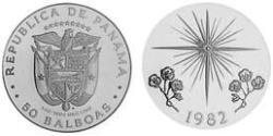 50 Balboa Panamá Oro 