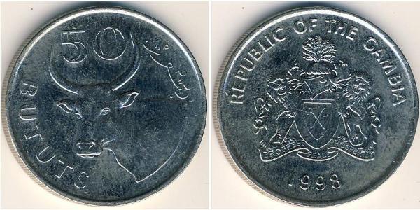 50 Butut Gambia Copper/Nickel 