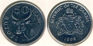 50 Butut Gambia 銅/镍 