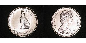 50 Cent Canada Argent Elizabeth II (1926-2022)