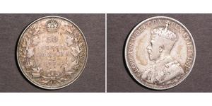 50 Cent Canada Argent George V (1865-1936)