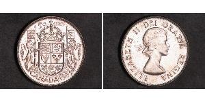 50 Cent Canada Argent Elizabeth II (1926-2022)