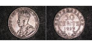 50 Cent Canada Argent George V (1865-1936)