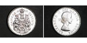 50 Cent Canada Argent Elizabeth II (1926-2022)