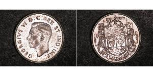 50 Cent Canada Argent George VI (1895-1952)