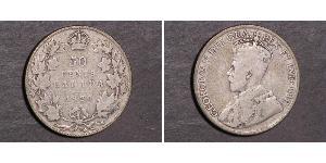 50 Cent Canada Argent George V (1865-1936)