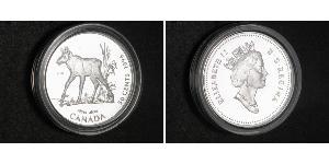 50 Cent Canada Argent Elizabeth II (1926-2022)