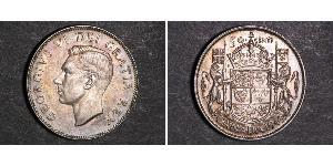 50 Cent Canada Argent George VI (1895-1952)