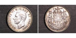 50 Cent Canada Argent George VI (1895-1952)