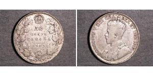 50 Cent Canada Argent George V (1865-1936)