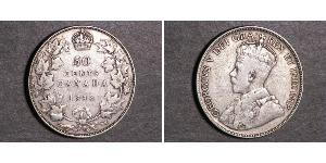 50 Cent Canada Argent George V (1865-1936)