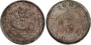 50 Cent Chine Argent/Nickel 