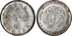 50 Cent Chine Argent/Nickel 